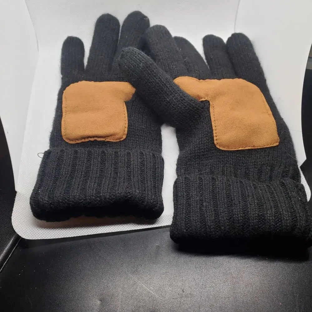 Alepo Womens Winter Gloves Medium Black Touchscreen Thermal Warm Cold Weather